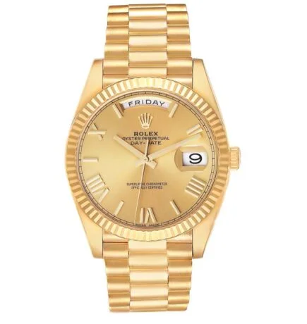 rolex day date gold first copy