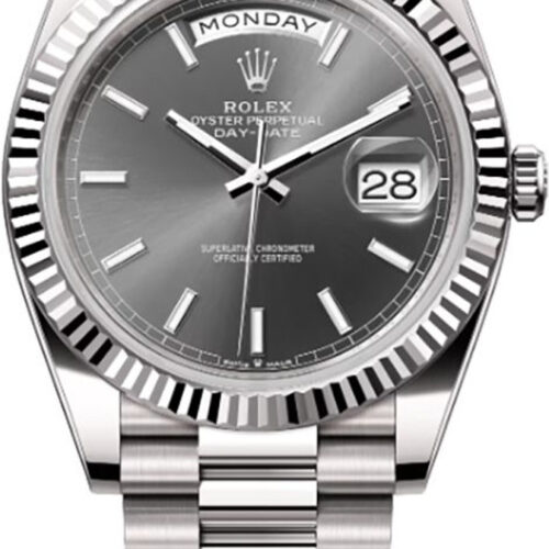 Rolex Day Date Slate Gray First Copy Watch