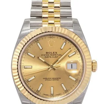 rolex datejust champagne dial first copy